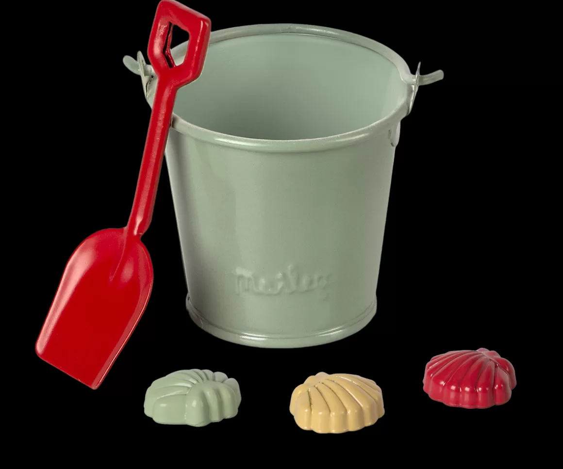 Maileg Beach set - Shovel, bucket and shells Cheap