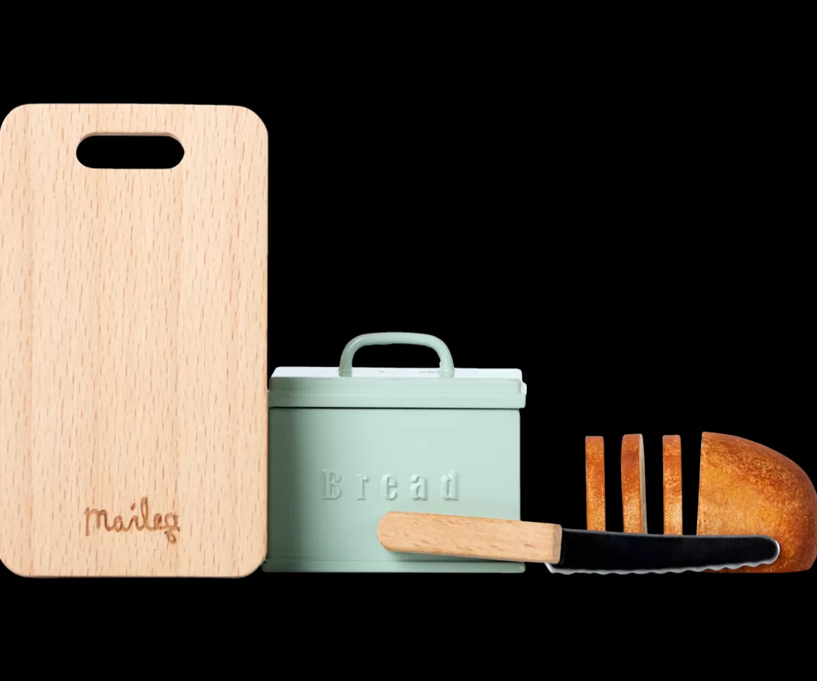 Maileg Bread box w. utensils Best