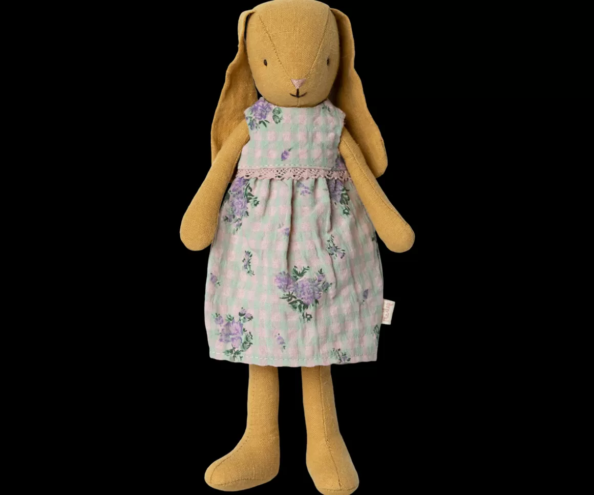 Maileg Bunny size 2, Dusty yellow - Dress Store