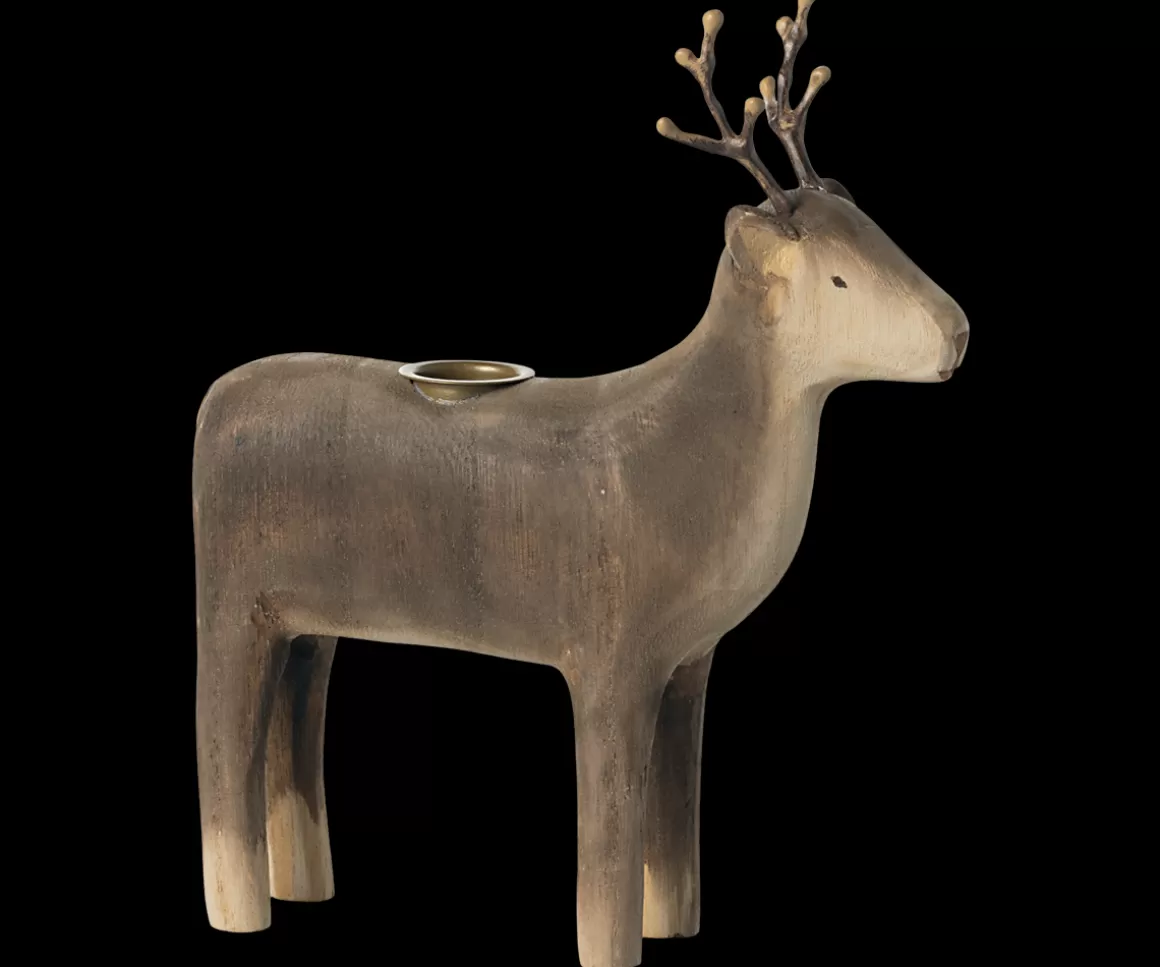 Maileg Candle holder, Large reindeer Outlet