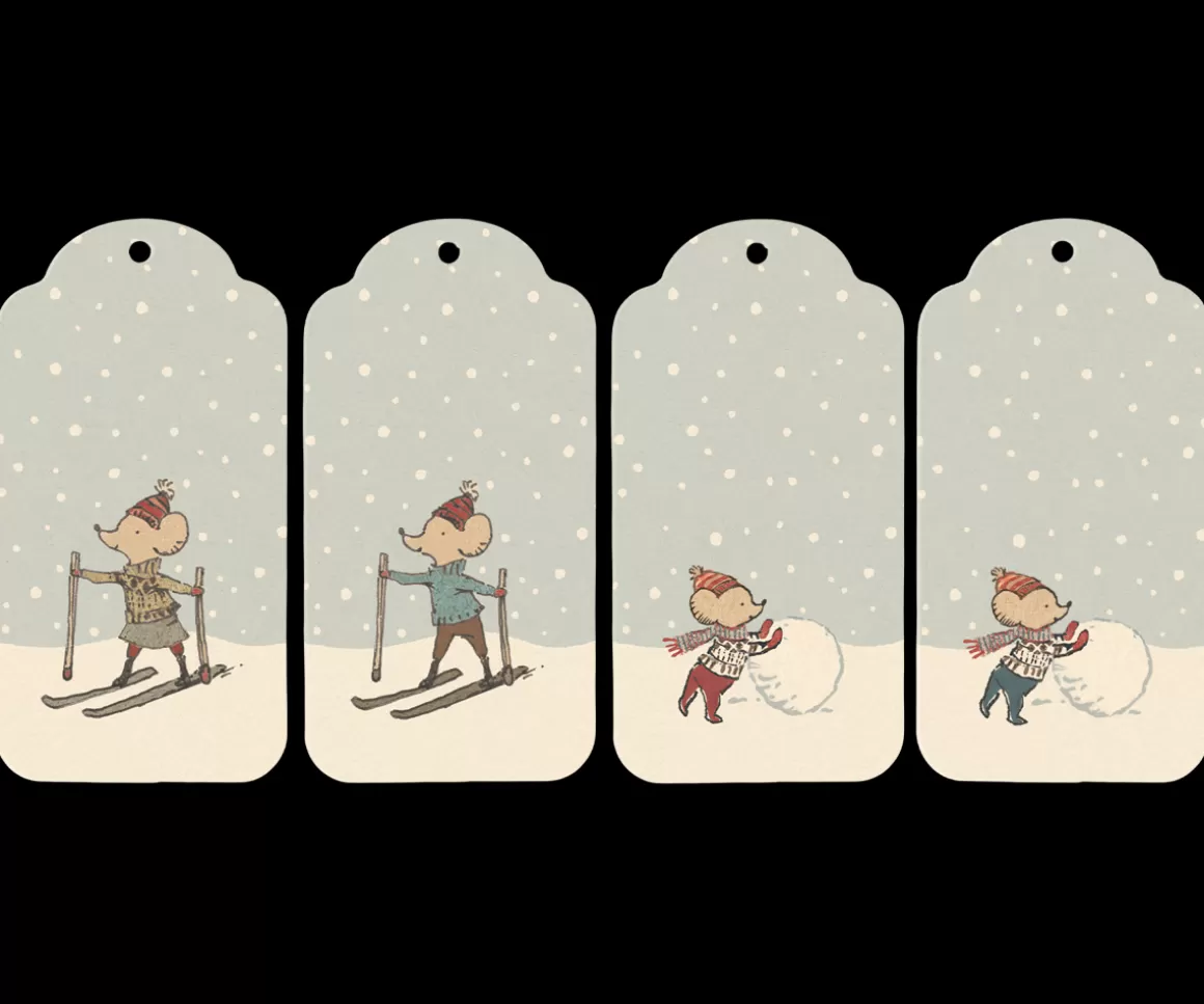 Maileg Christmas gift tags, 12 pcs Cheap
