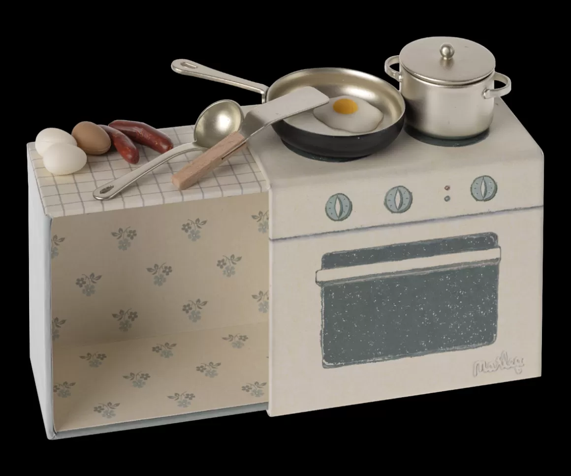 Maileg Cooking set, Mouse Hot