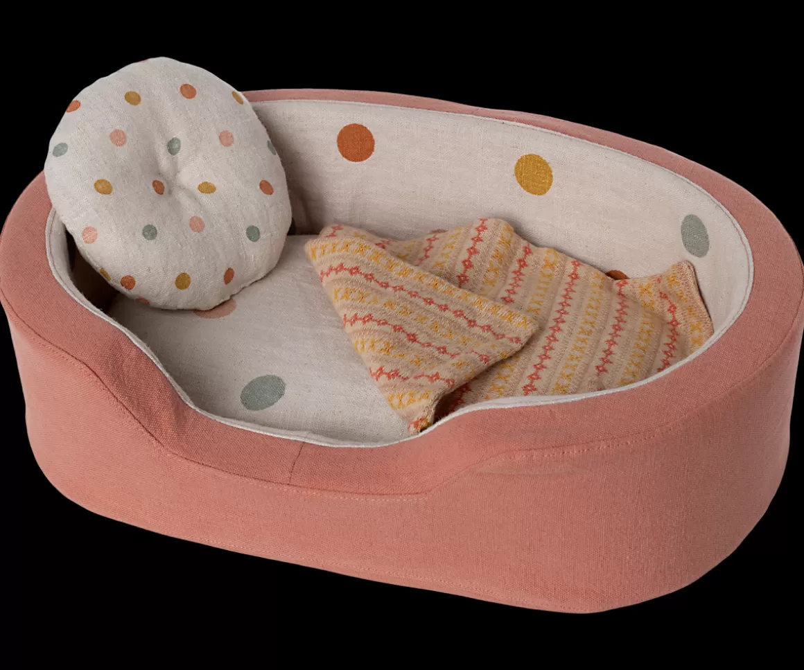 Maileg Cosy basket, Medium - Coral Shop