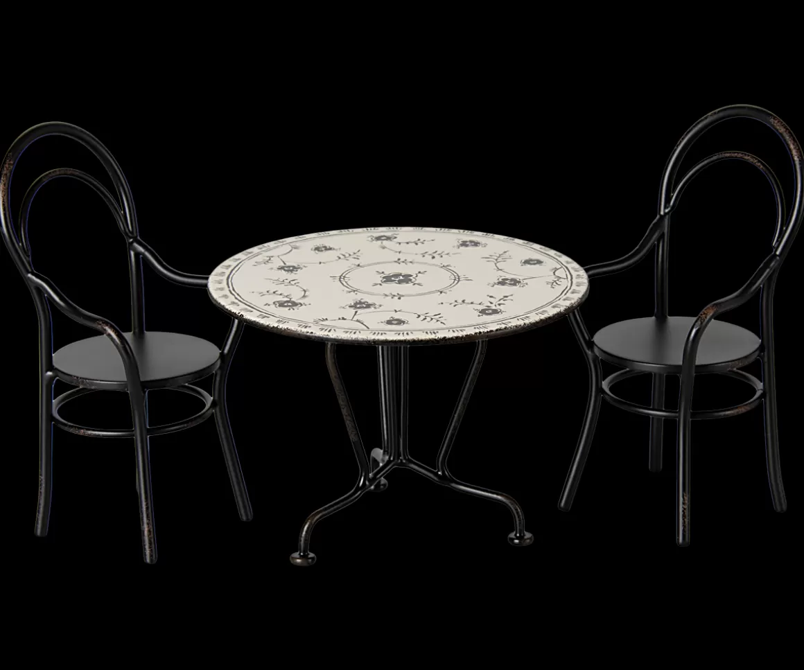 Maileg Dining table, Set with 2 chairs Flash Sale