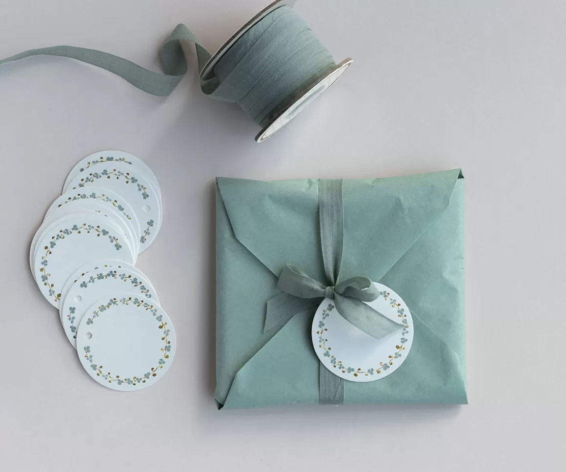 Maileg Gift tags, Ring of flowers, 15 pcs. Flash Sale