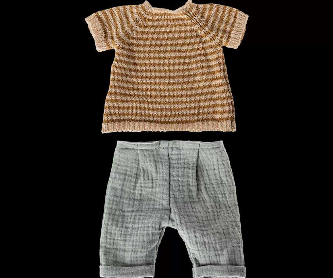 Maileg Knitted shirt and pants, Size 3 Shop