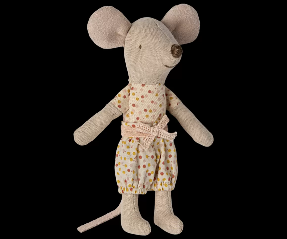 Maileg Little sister mouse in matchbox New