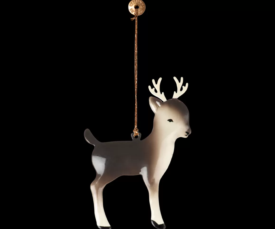 Maileg Metal ornament, Bambi - Dark brown Store