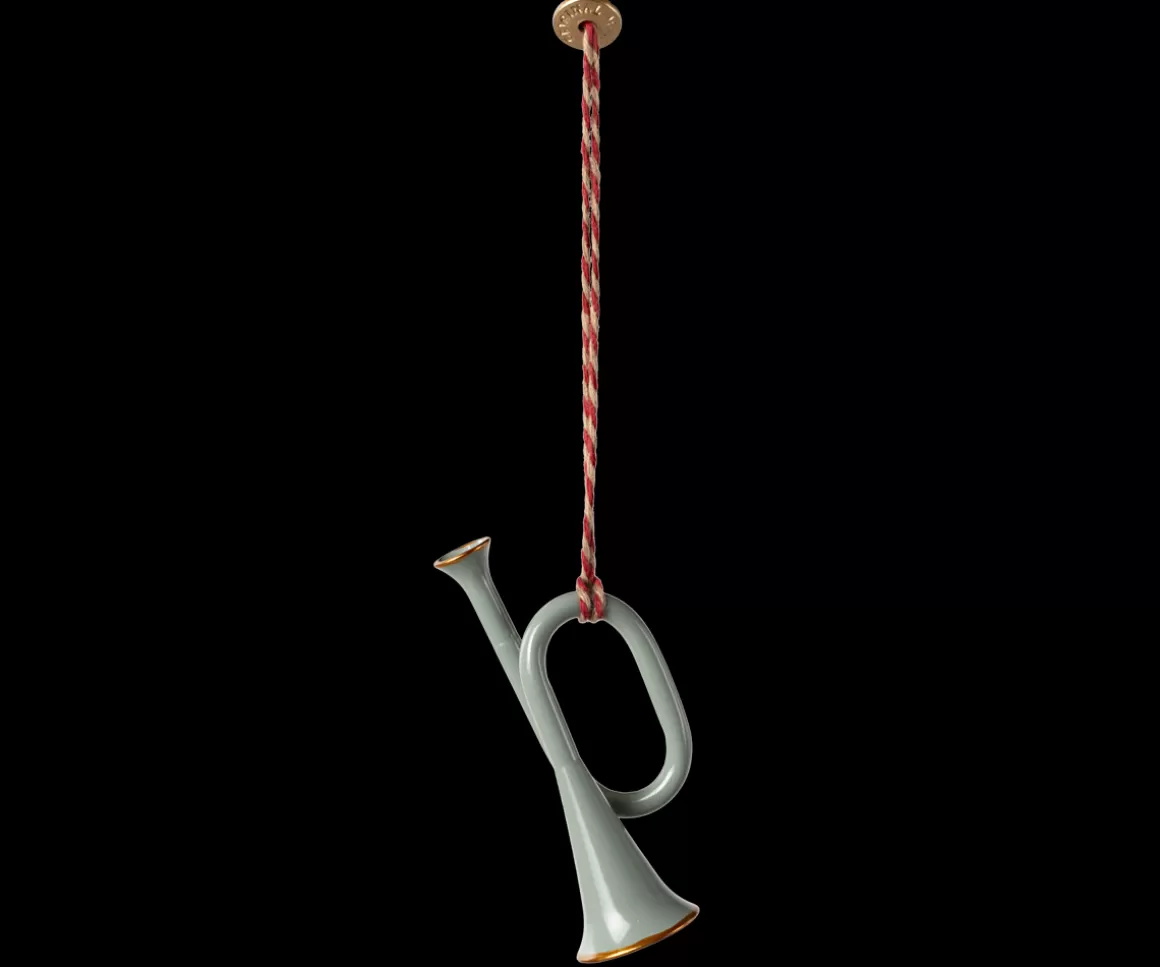 Maileg Metal ornament, Trumpet - Mint Store