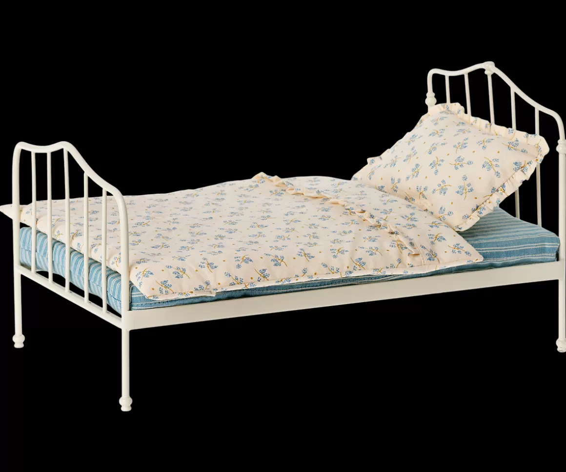 Maileg Miniature bed, Mini - Blue Best