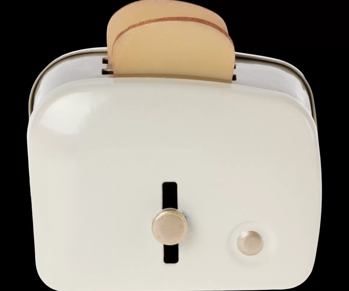 Maileg Miniature toaster with bread - Off white Shop