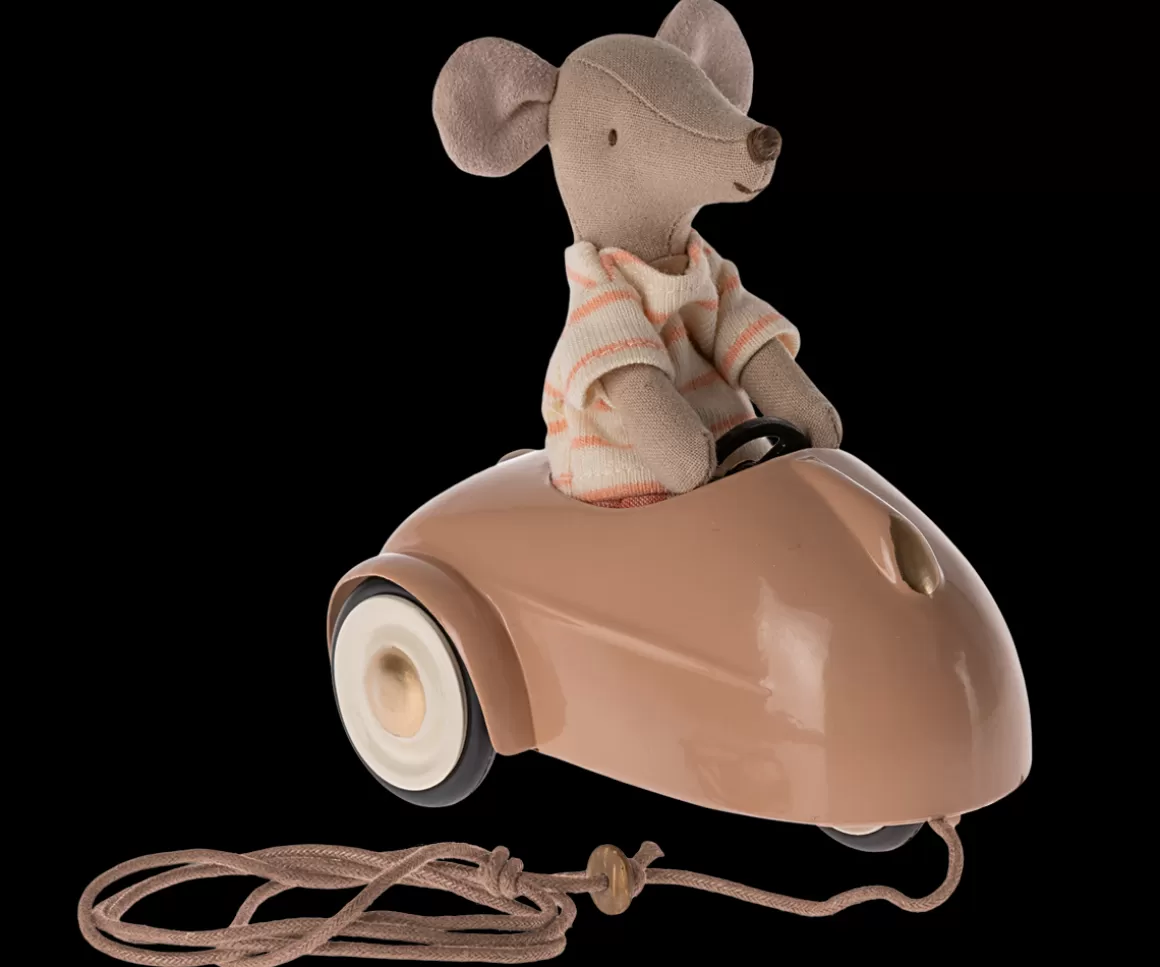 Maileg Mouse car - Dark powder Outlet