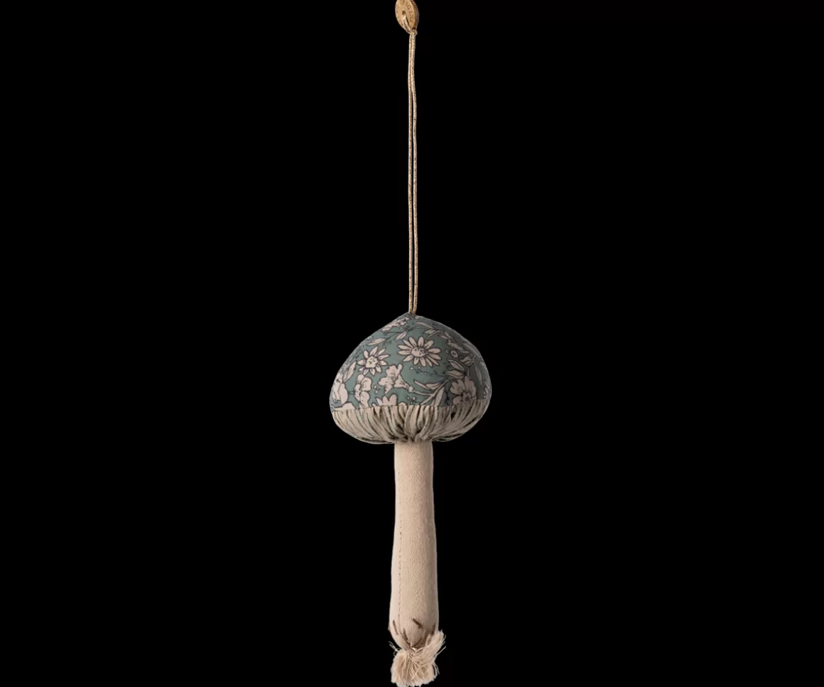 Maileg Mushroom ornament, Blossom - Green Online