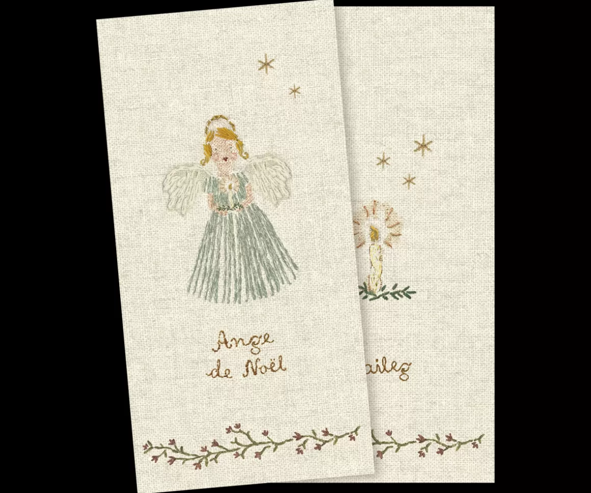 Maileg Napkin, Angel, Blue - Small Discount