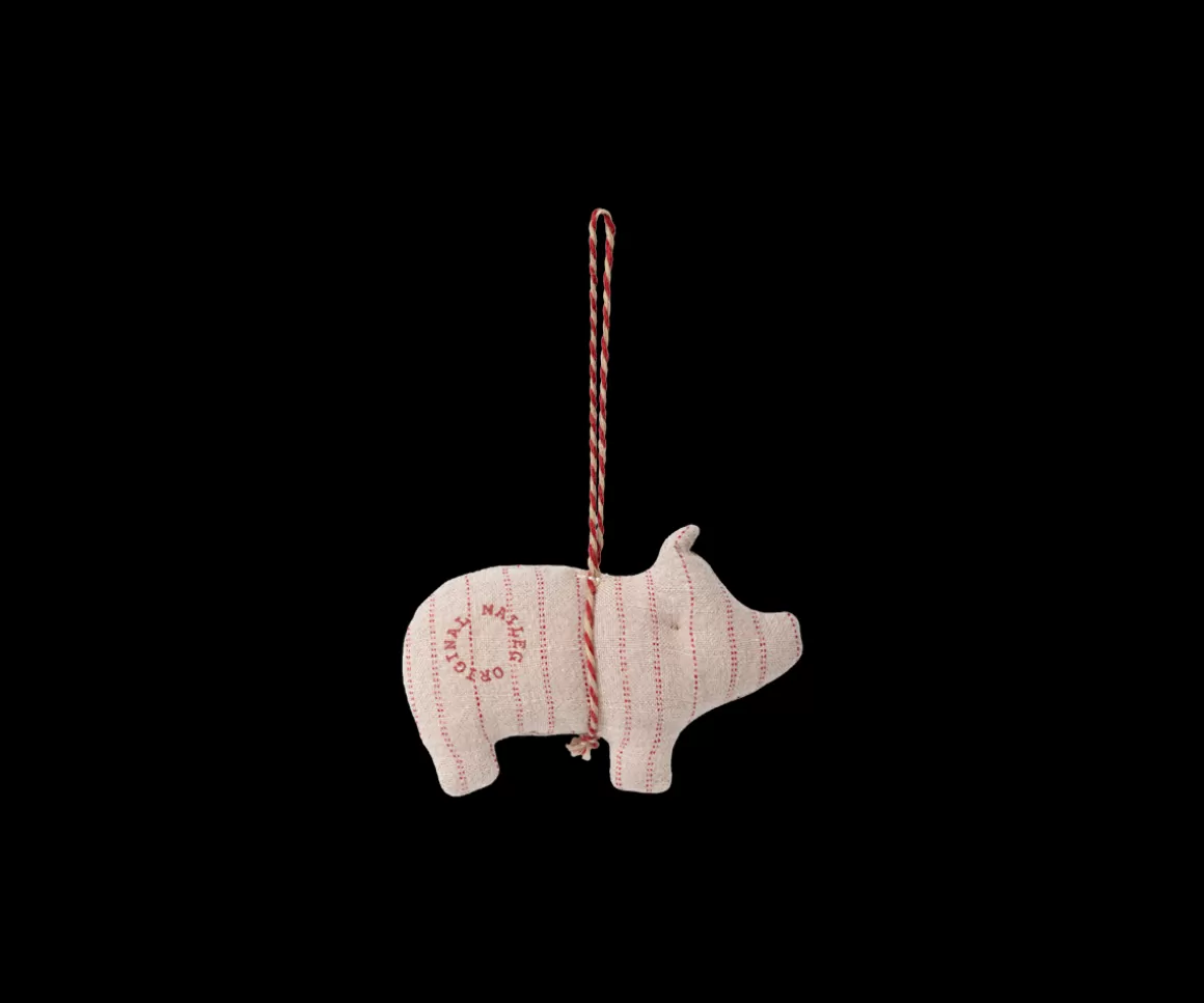 Maileg Pig ornament, Stripe Best Sale