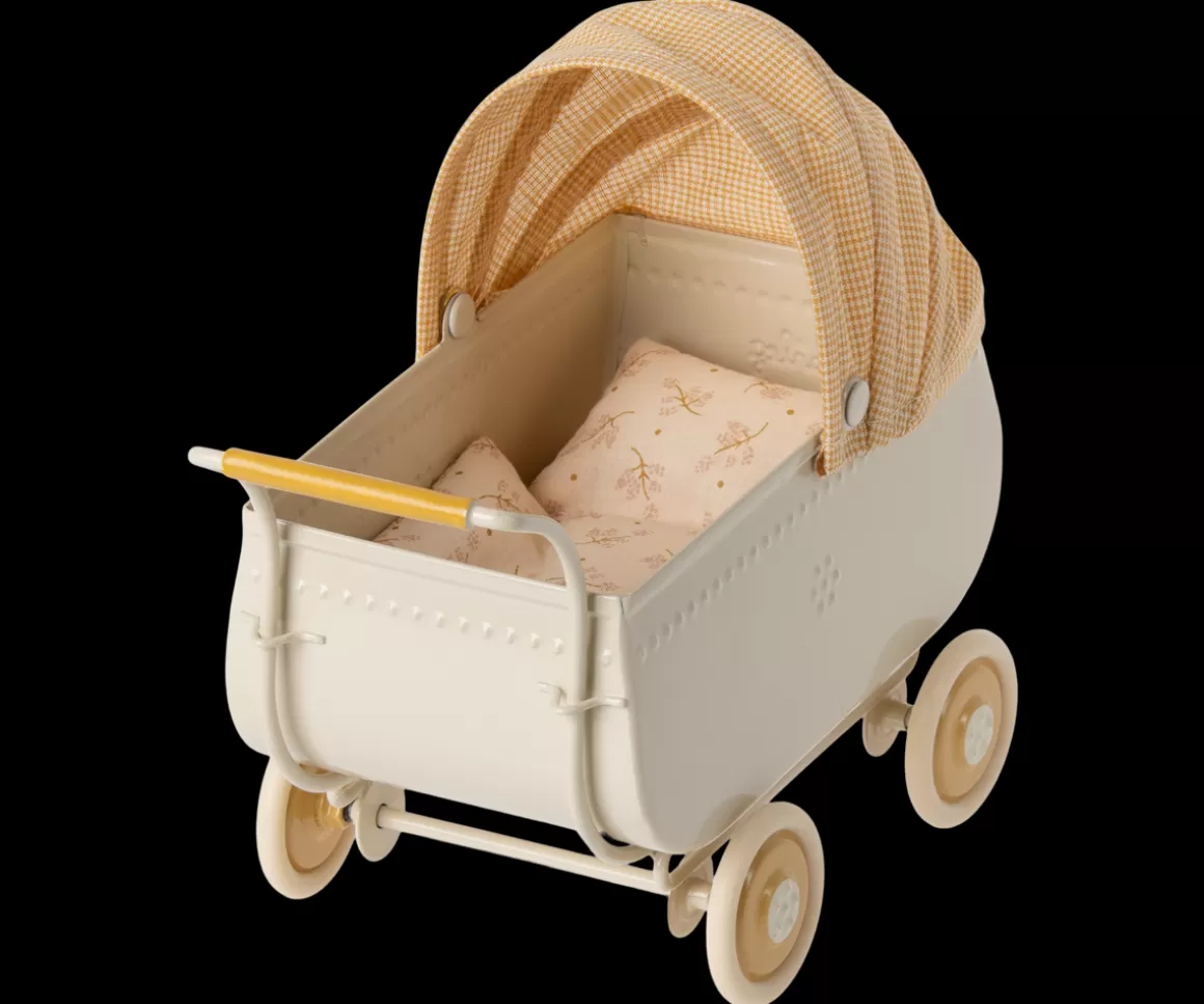 Maileg Pram, Micro - Yellow Store