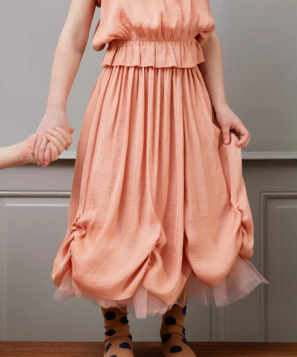 Maileg Princess tulle skirt, 4-6 years - Melon Hot