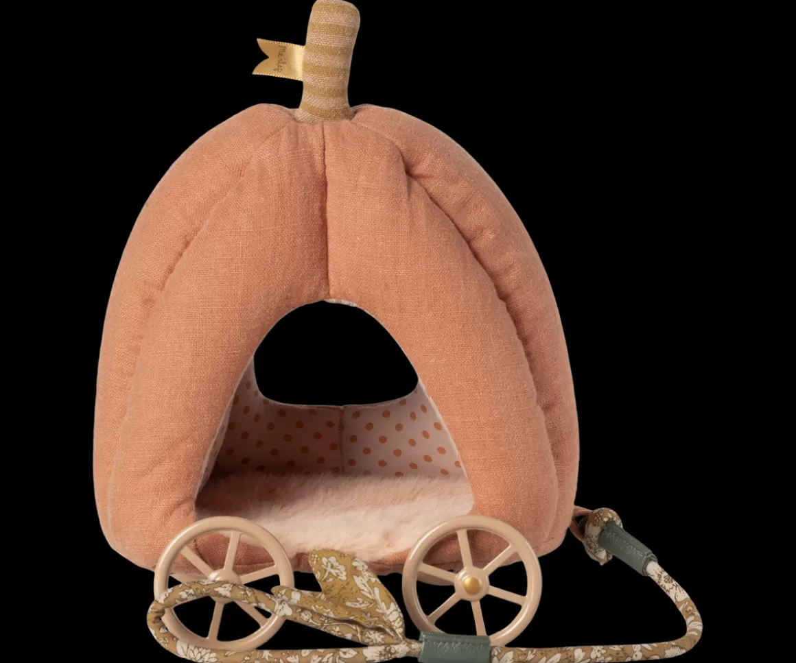 Maileg Pumpkin carriage, Mouse Best Sale