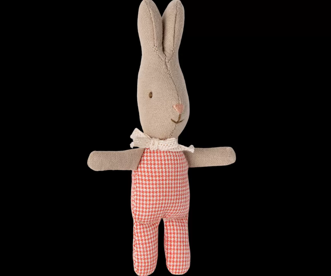 Maileg Rabbit, My - Red check Online