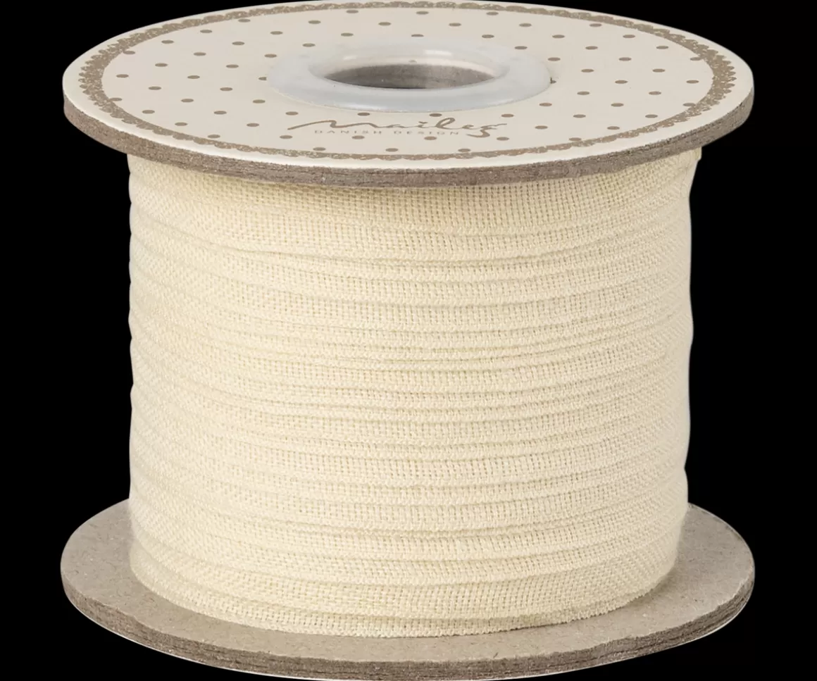 Maileg Ribbon, 25 m - Cream Clearance