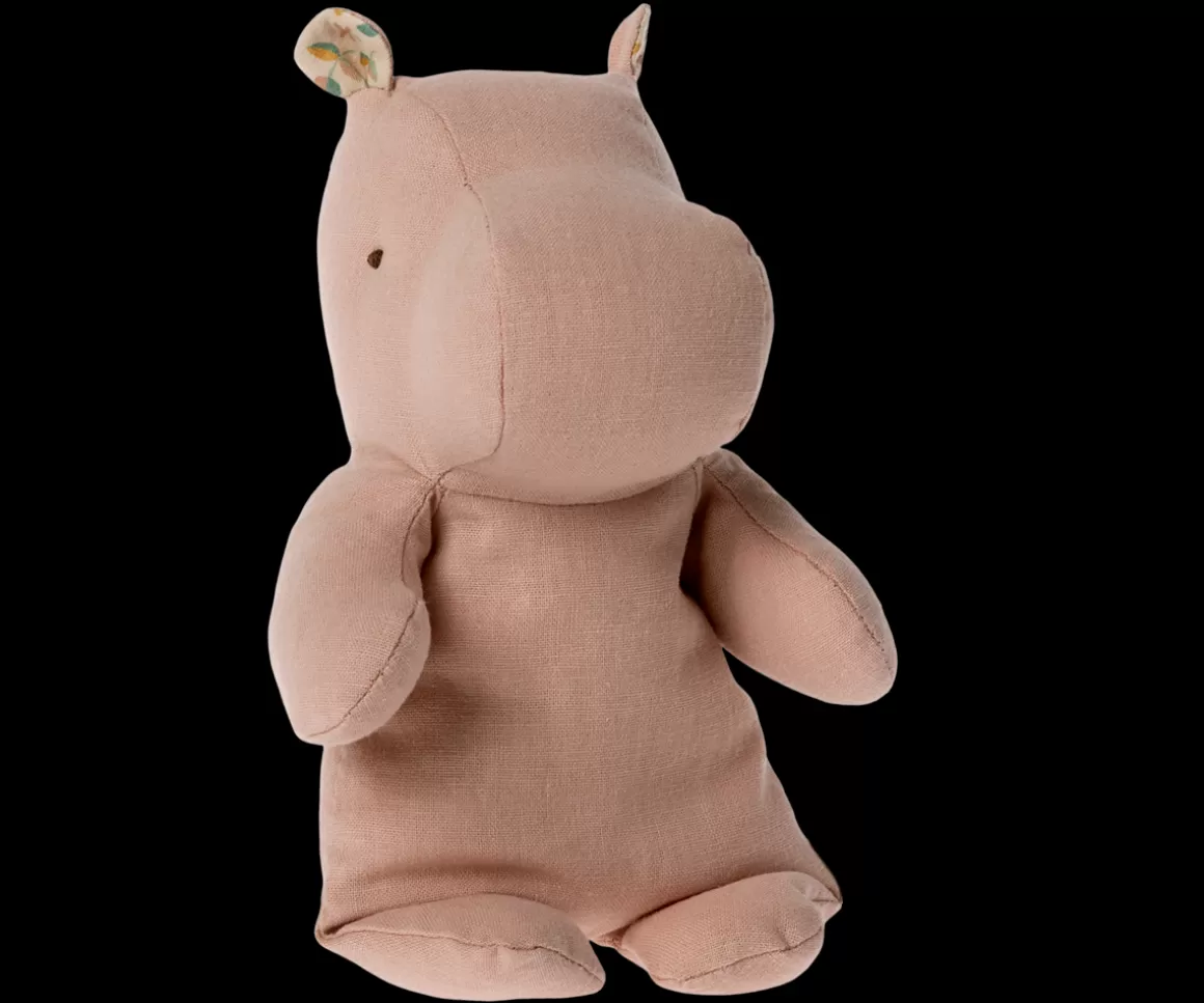 Maileg Safari friends, Small hippo - Soft rose Shop