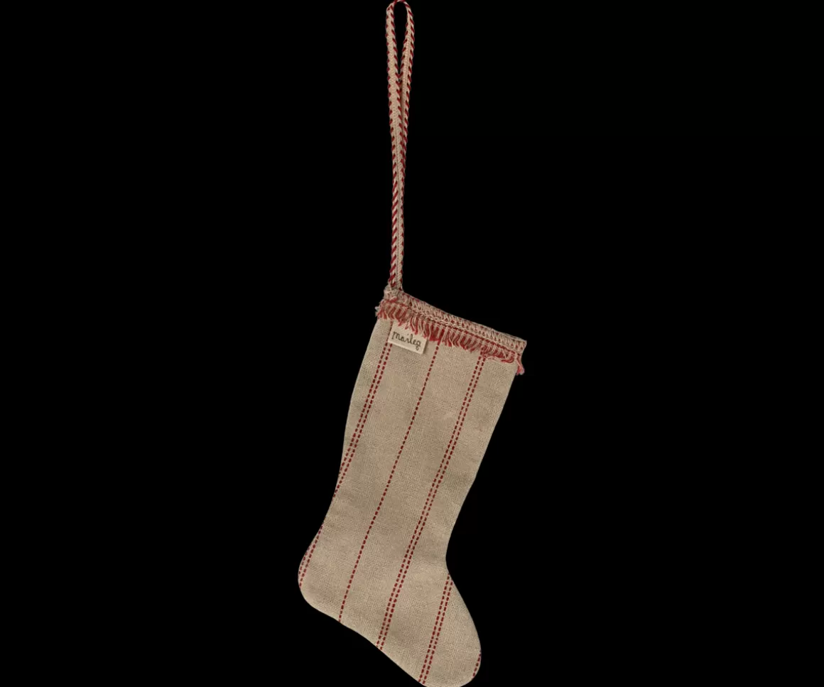 Maileg Stocking ornament - Striped Outlet