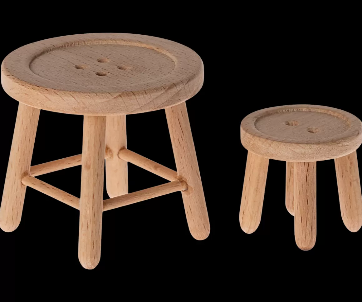 Maileg Table and stool set, Mouse Online