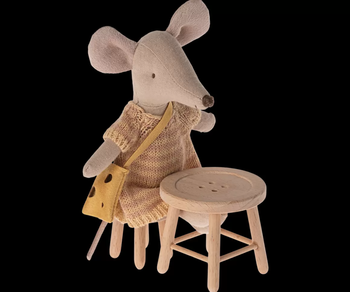 Maileg Table and stool set, Mouse Online