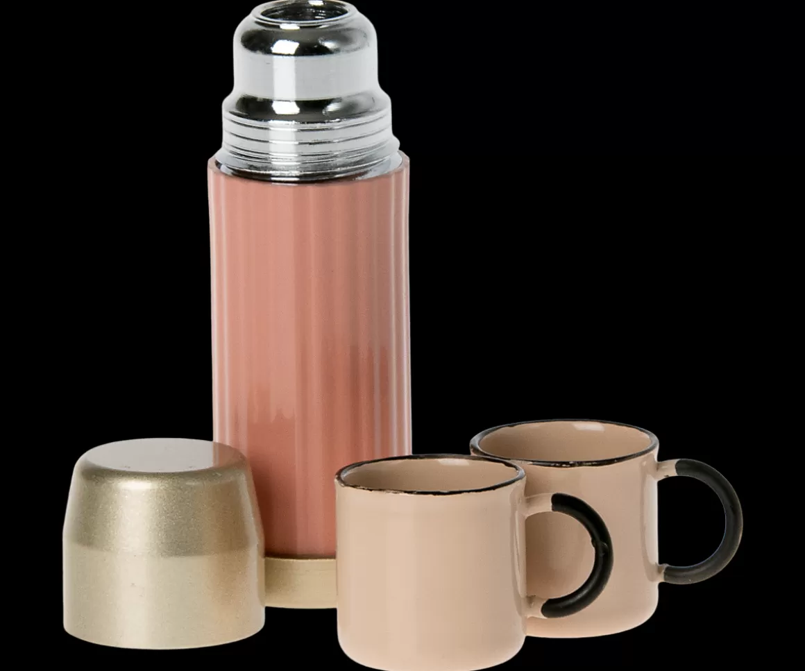 Maileg Thermos and cups - Soft coral Outlet