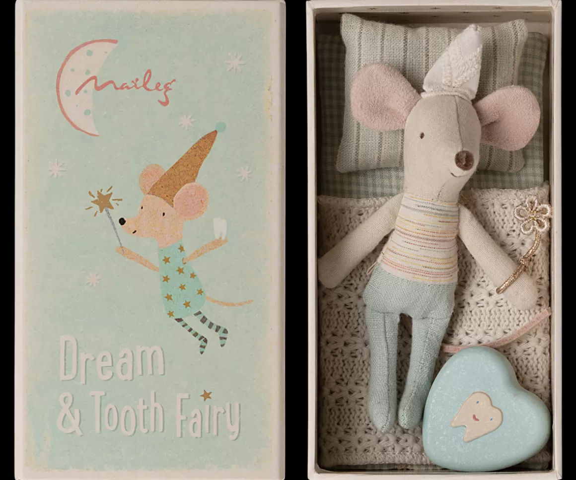 Maileg Tooth fairy mouse, Little brother in matchbox Discount