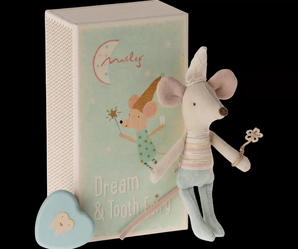 Maileg Tooth fairy mouse, Little brother in matchbox Discount