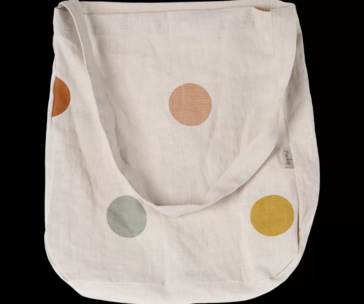 Maileg Tote bag, Multi dots - One strap Shop